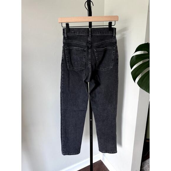Everlane The Cheeky Jean Black Straight Leg Crop - Picture 2 of 3